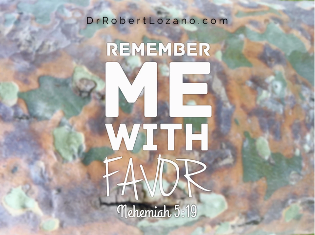 Remember Me With Favor
